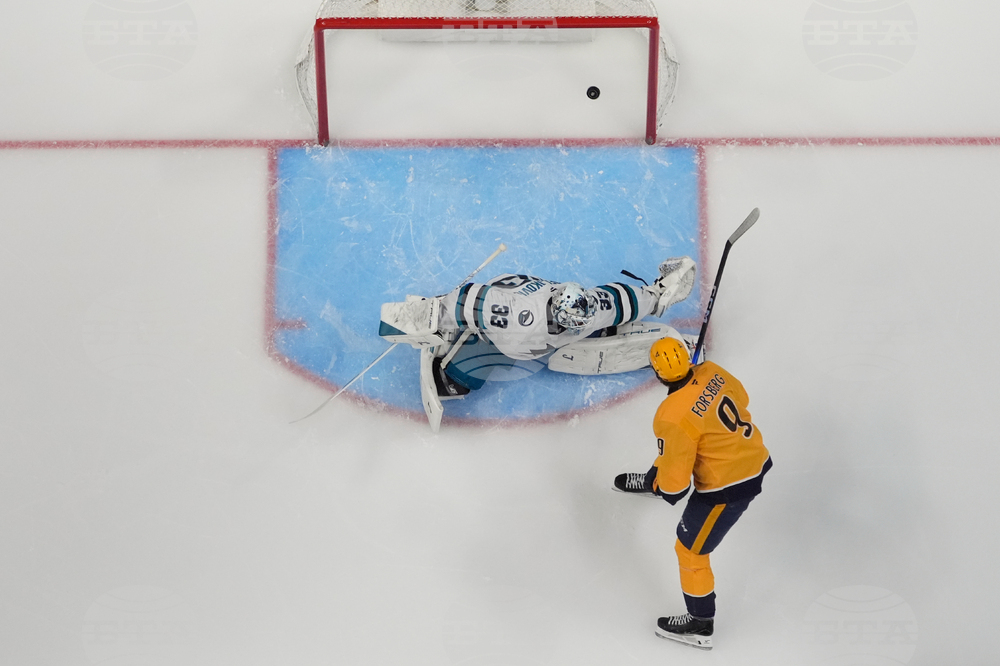 Sharks Predators Hockey