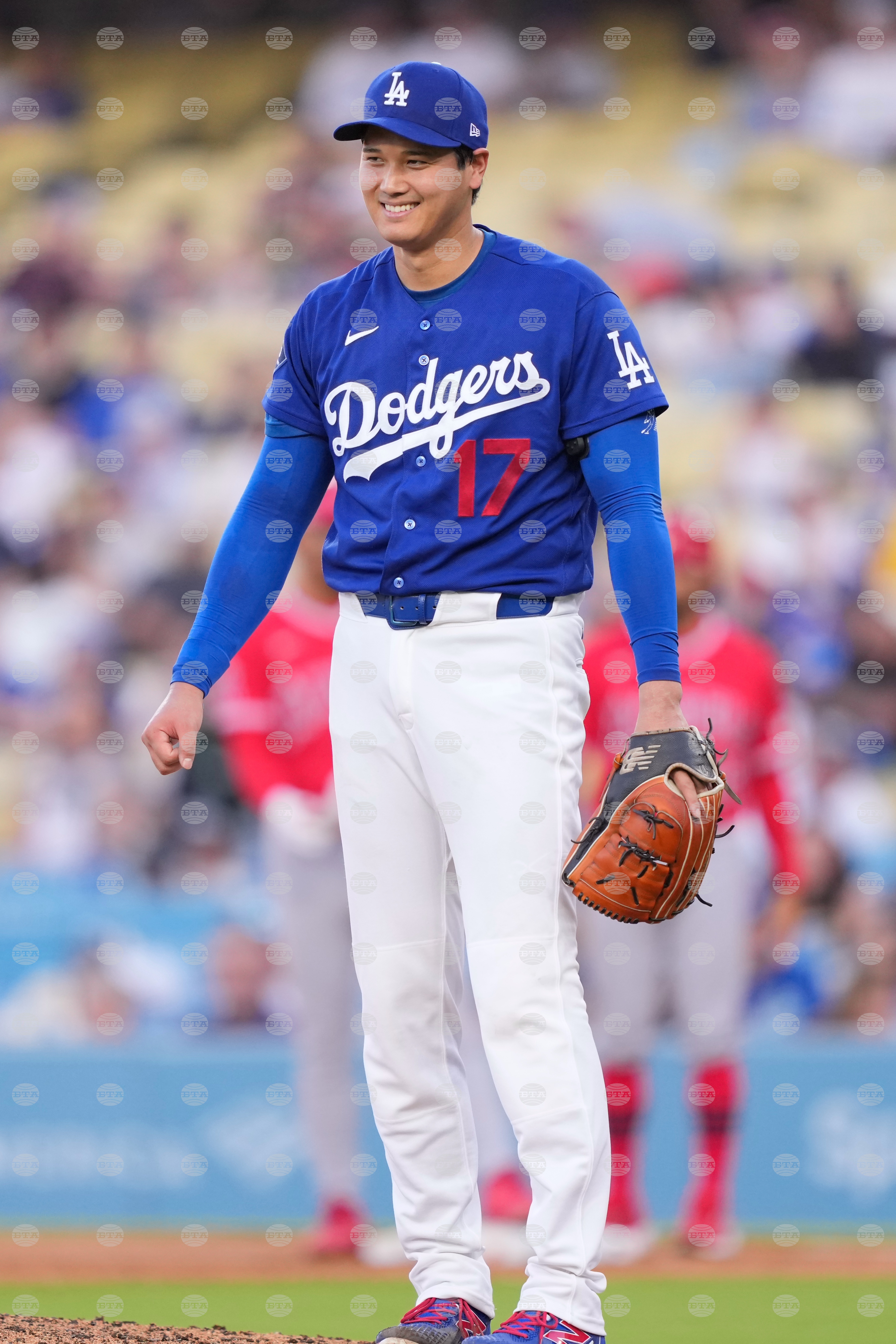 Angels Dodgers Baseball