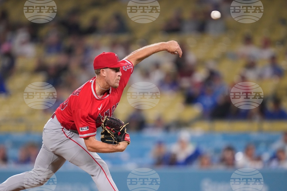 Angels Dodgers Baseball