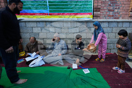 India Kashmir Iran Donations Photo gallery