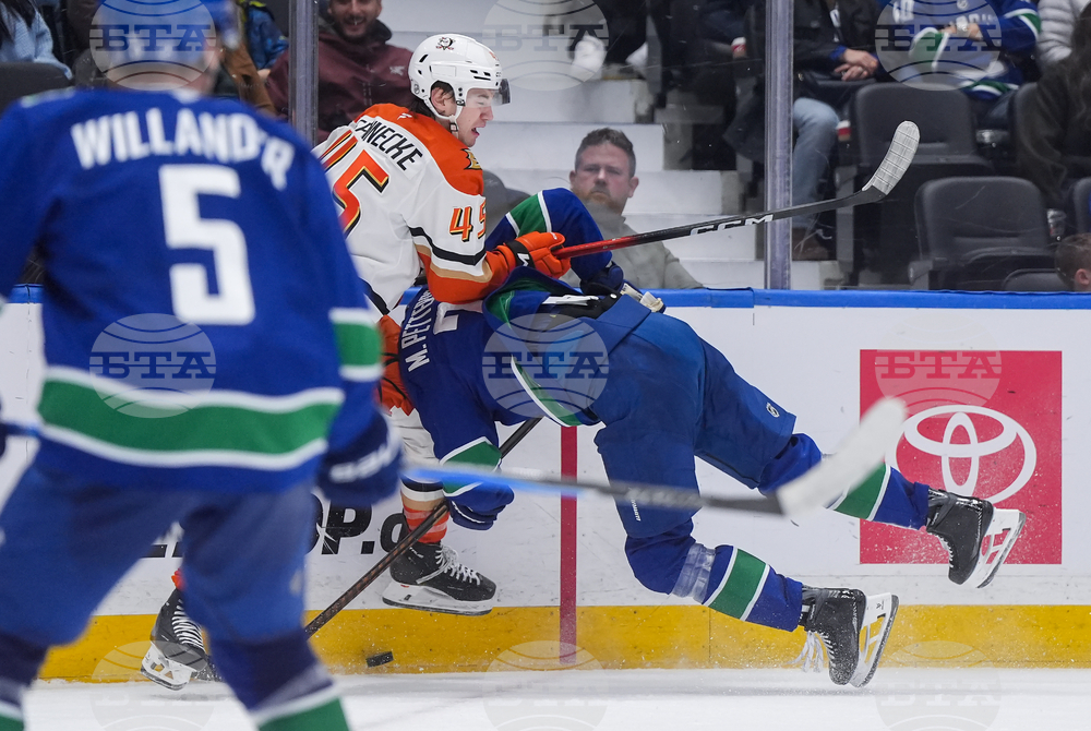 Ducks Canucks Hockey