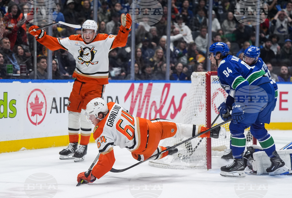 Ducks Canucks Hockey