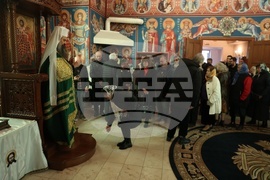 Храм „Свето Благовещение“- патриарх Даниил- света златоустова литургия