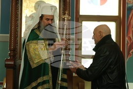 Храм „Свето Благовещение“- патриарх Даниил- света златоустова литургия