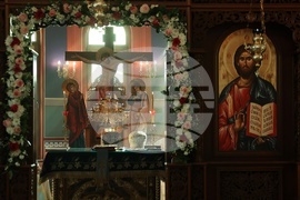 Храм „Свето Благовещение“- патриарх Даниил- света златоустова литургия