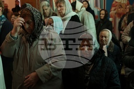 Храм „Свето Благовещение“- патриарх Даниил- света златоустова литургия