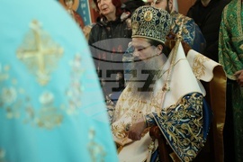 Храм „Свето Благовещение“- патриарх Даниил- света златоустова литургия