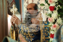 Храм „Свето Благовещение“- патриарх Даниил- света златоустова литургия