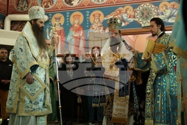 Храм „Свето Благовещение“- патриарх Даниил- света златоустова литургия