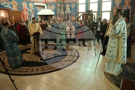 Храм „Свето Благовещение“- патриарх Даниил- света златоустова литургия