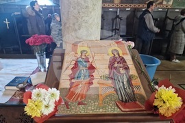 Търговище- храм „Св. Успение Богородично“ - празнична служба за Благовещение