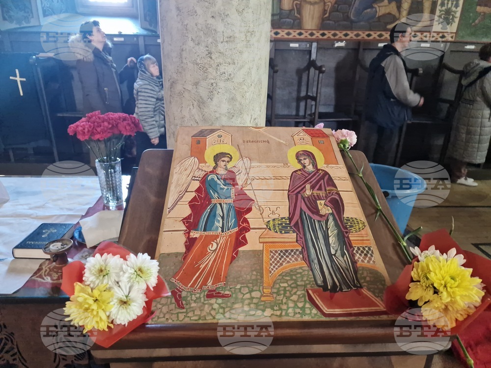 Търговище- храм „Св. Успение Богородично“ - празнична служба за Благовещение