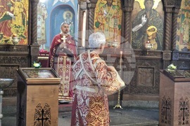 Търговище- храм „Св. Успение Богородично“ - празнична служба за Благовещение