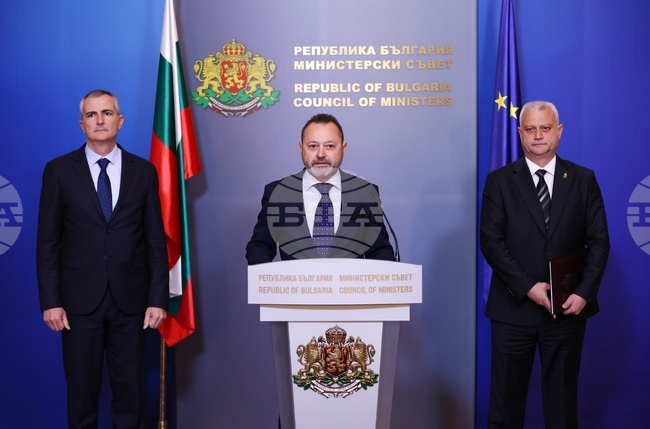 Министерски съвет - брифинг