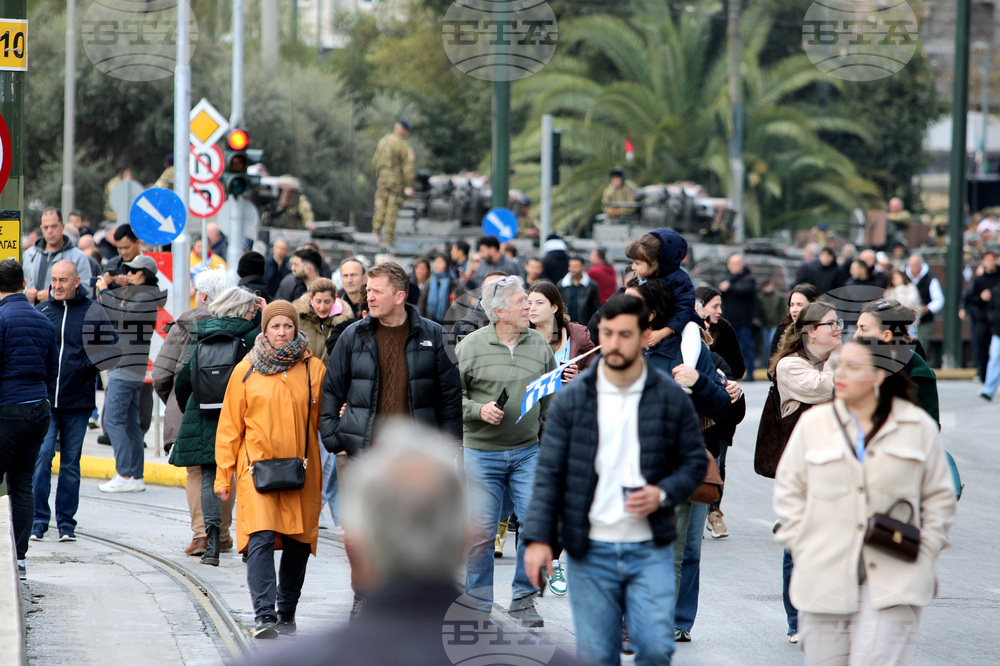 Гърция - Атина - Ден на независимостта - военен парад