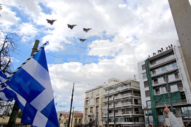 Гърция - Атина - Ден на независимостта - военен парад