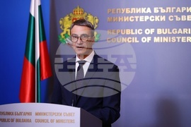 Министерски съвет - Трайчо Трайков - брифинг