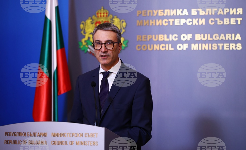 Министерски съвет - Трайчо Трайков - брифинг