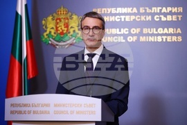 Министерски съвет - Трайчо Трайков - брифинг