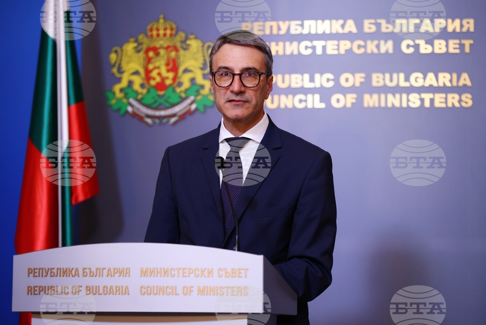 Министерски съвет - Трайчо Трайков - брифинг