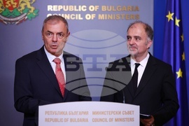 Министерски съвет - Сергей Игнатов - Найден Тодоров - брифинг