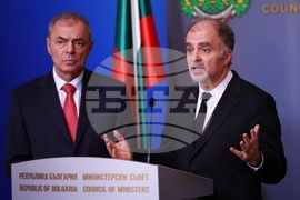 Министерски съвет - Сергей Игнатов - Найден Тодоров - брифинг