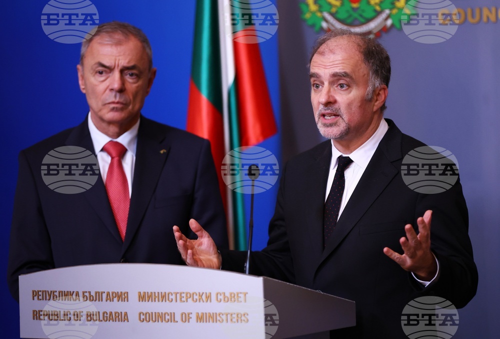 Министерски съвет - Сергей Игнатов - Найден Тодоров - брифинг