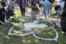 Добрич - Благовещение - Етнографски комплекс - ученици
