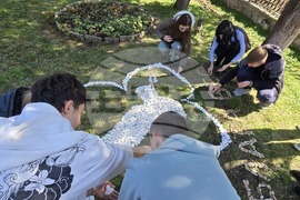 Добрич - Благовещение - Етнографски комплекс - ученици