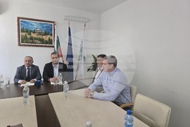 Сандански - общинска администрация - подписване на споразумение