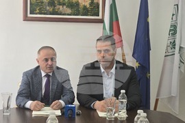 Сандански - общинска администрация - подписване на споразумение