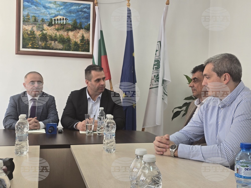 Сандански - общинска администрация - подписване на споразумение