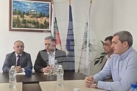 Сандански - общинска администрация - подписване на споразумение