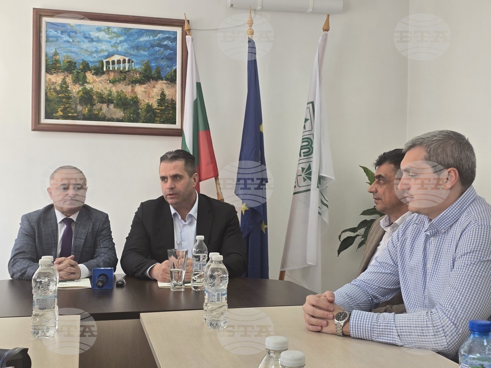 Сандански - общинска администрация - подписване на споразумение