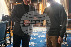 Управителят на БНБ Димитър Радев се срещна с Чавдар Кенаров по повод участието му в журито за новата серия евробанкноти