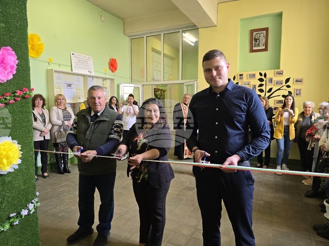 В Основно училище „Св. св. Кирил и Методий“ в плевенското село Крушовица откриха STEM център