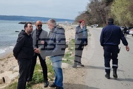 Варна - свлачище - крайбрежна алея