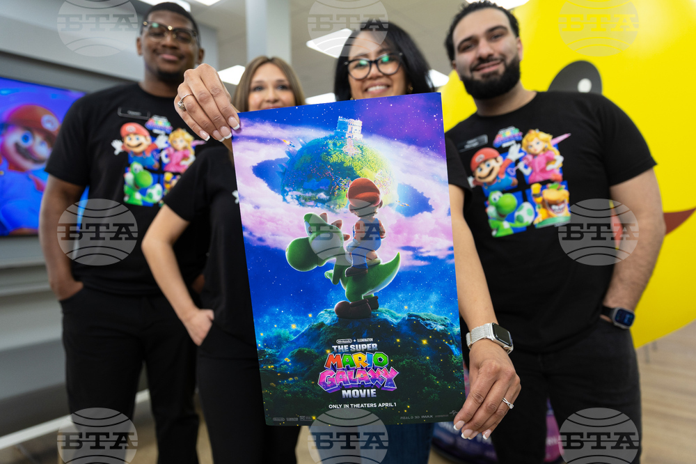 Super Mario Galaxy Comcast Retail Store Takeover