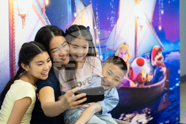 Super Mario Galaxy Comcast Retail Store Takeover