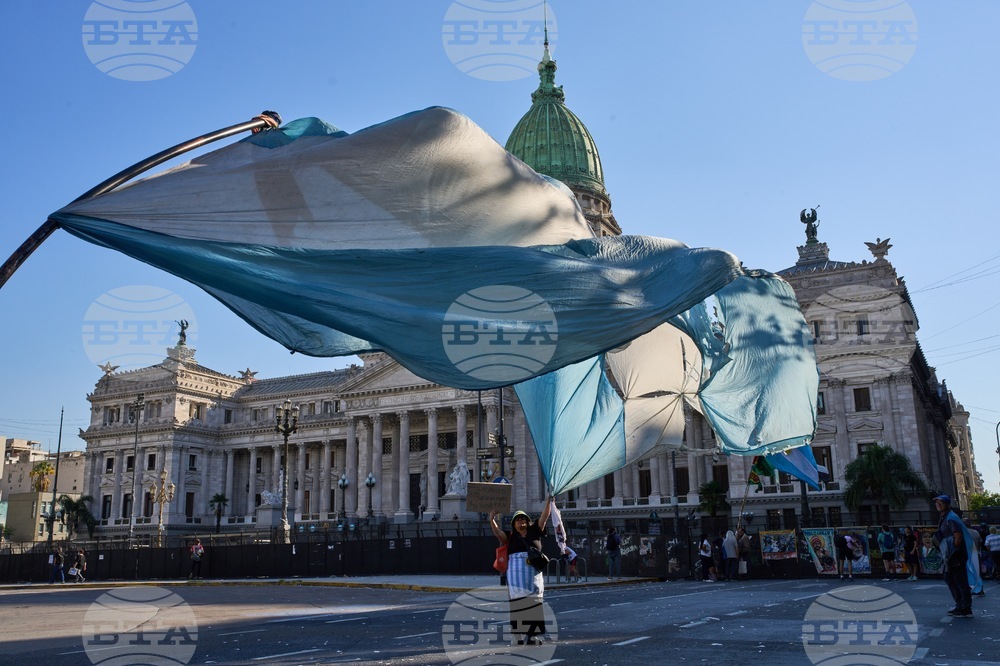 Argentina Glaciers Protest