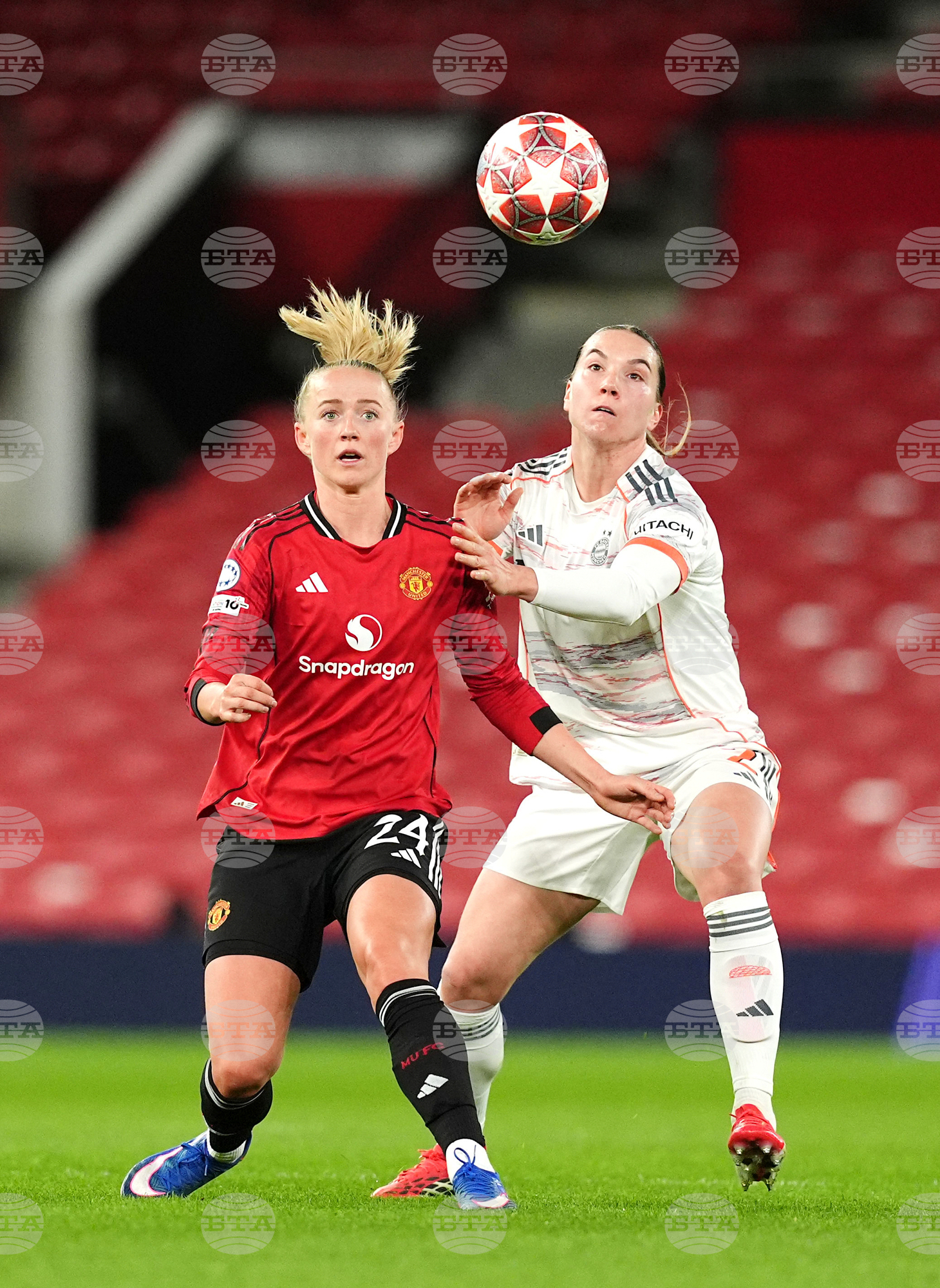 Britain Women's Champions League Soccer