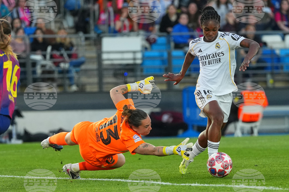 APTOPIX Spain Women's Champions League Soccer