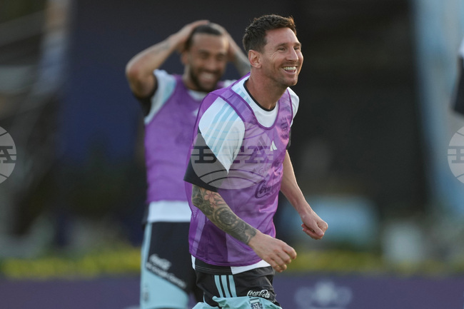 Argentina Training Soccer