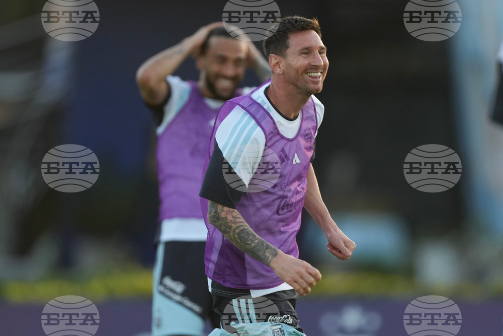 Argentina Training Soccer