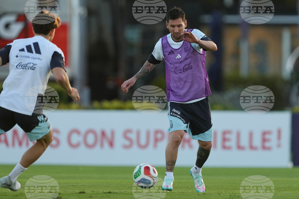 Argentina Training Soccer