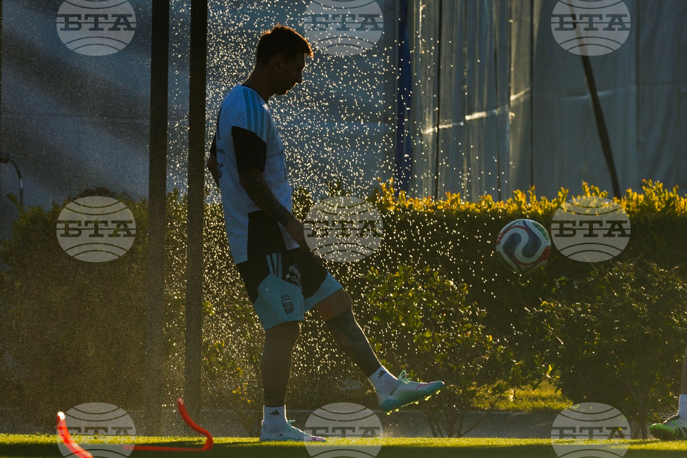 Argentina Training Soccer