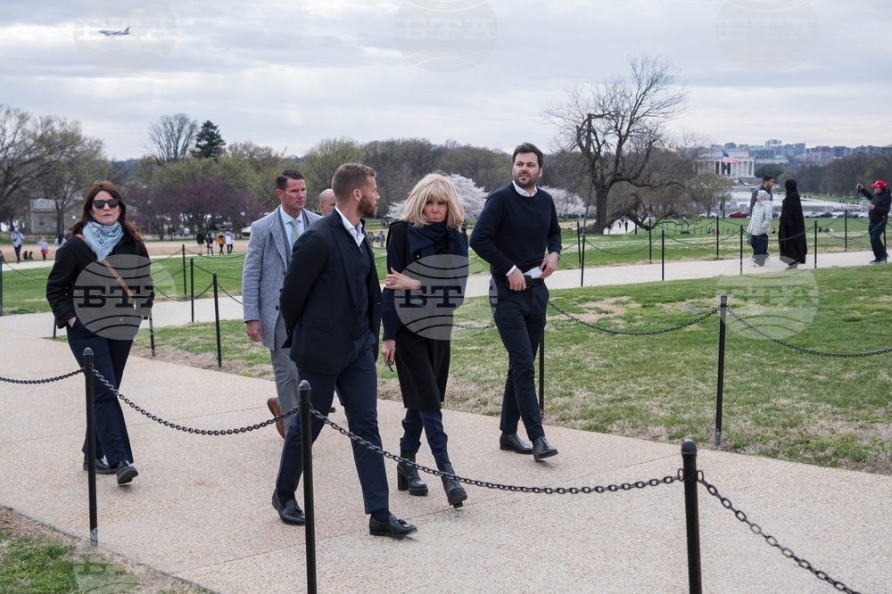 Washington Cherry Blossom Macron