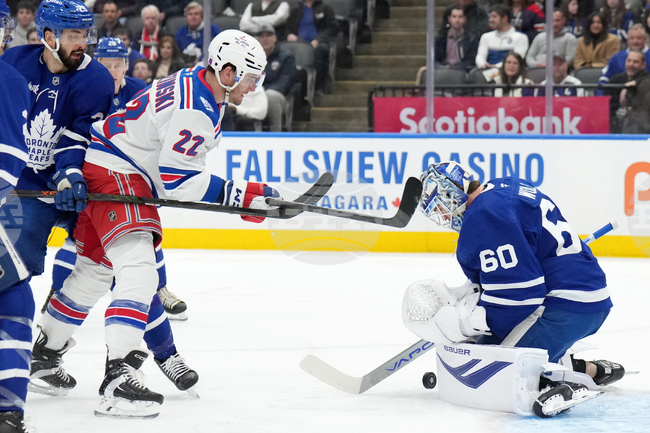 Ranger Maple Leafs Hockey