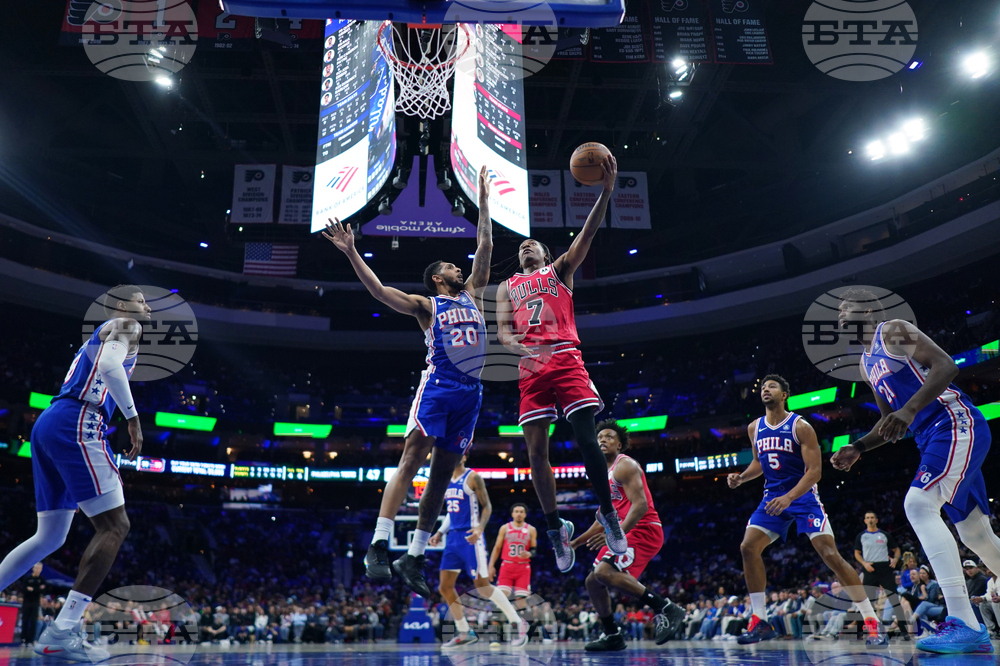 Bulls 76ers Basketball