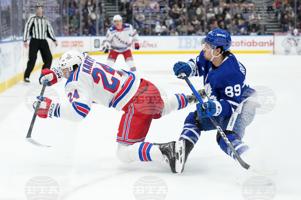 Ranger Maple Leafs Hockey